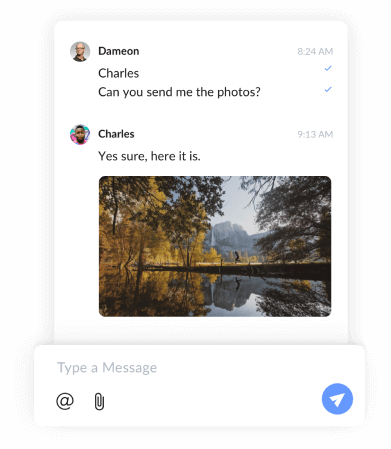 app chats features